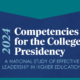 Competencies for the College Presidency