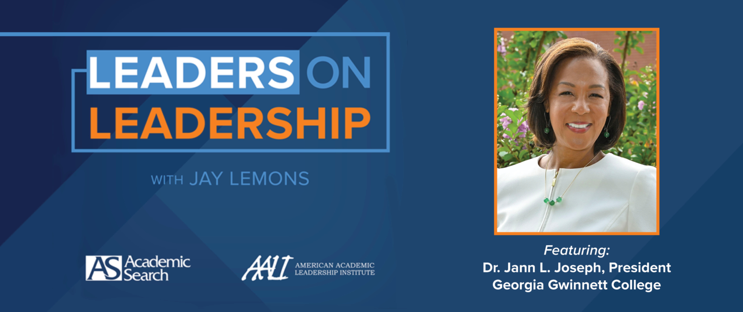 Dr. Jann Joseph featured on Leaders on Leadership